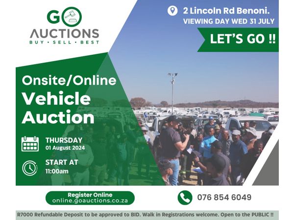 ONSITE & Online Non-Runner Auction 1 Aug 2024