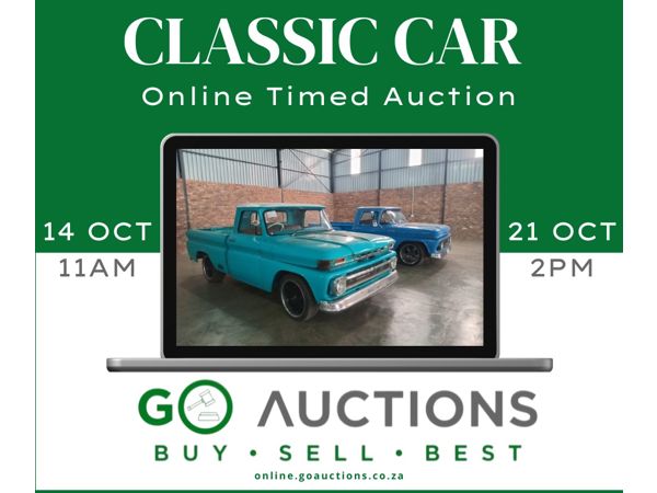Online Timed  Classic Car Auction 14-21 Oct  2024