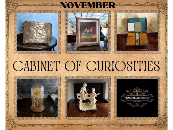 November Cabinet of Curiosities Auction