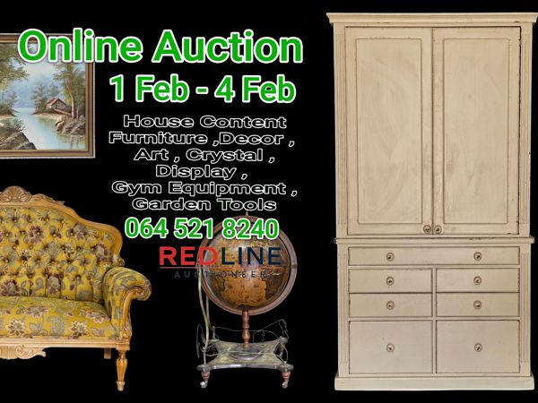 Furniture, Antiques, Household Auction Jan 26