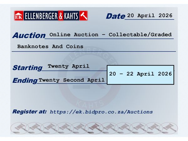 ONLINE AUCTION - COLLECTIBLE BANKNOTES & COINS #17