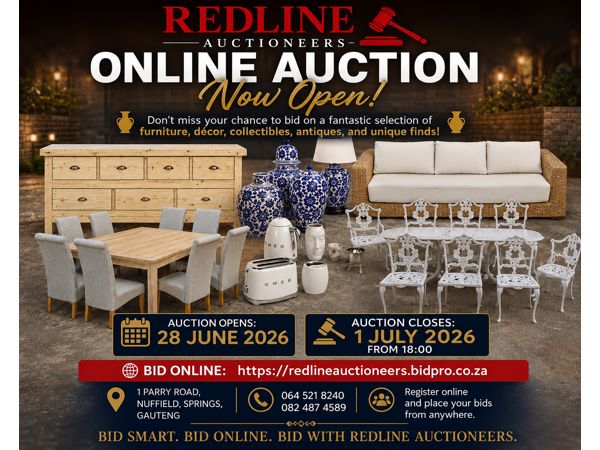 EXQUISITE FURNITURE AUCTION 28 JUNE-1 JULIE 2026