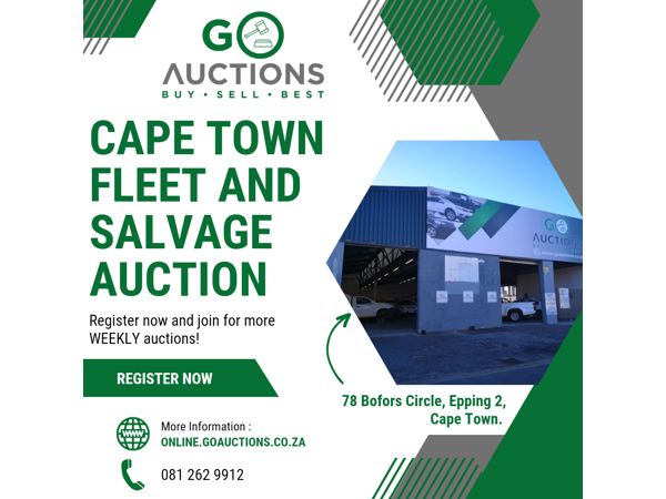 online Fleet and Salvage Auction Cape Town