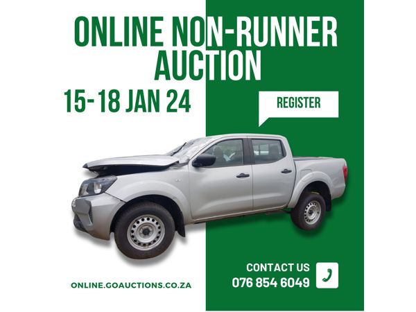 Online Non-Runner Auction 15 - 18 January 2024