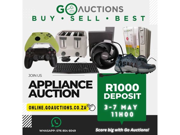 Online Appliance, Hardware & Furniture Auction 15