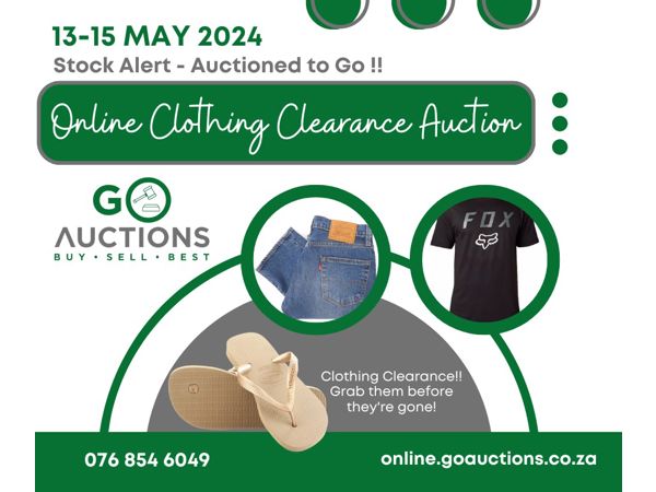Online Clothing Clearance Auction
