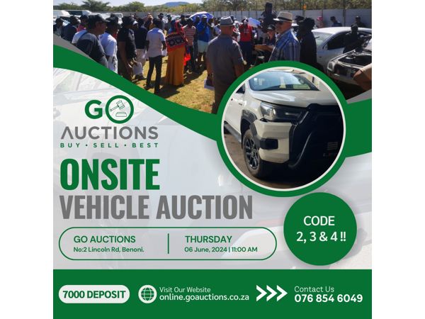 ONSITE & Online Non-Runner  Auction 6 June 2024