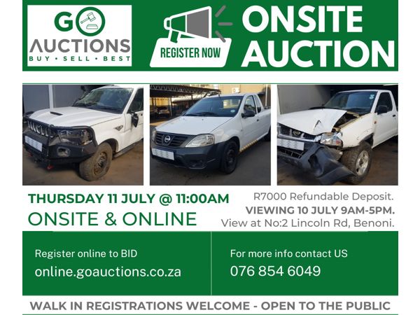 ONSITE & Online Non-Runner  Auction 11 July 2024